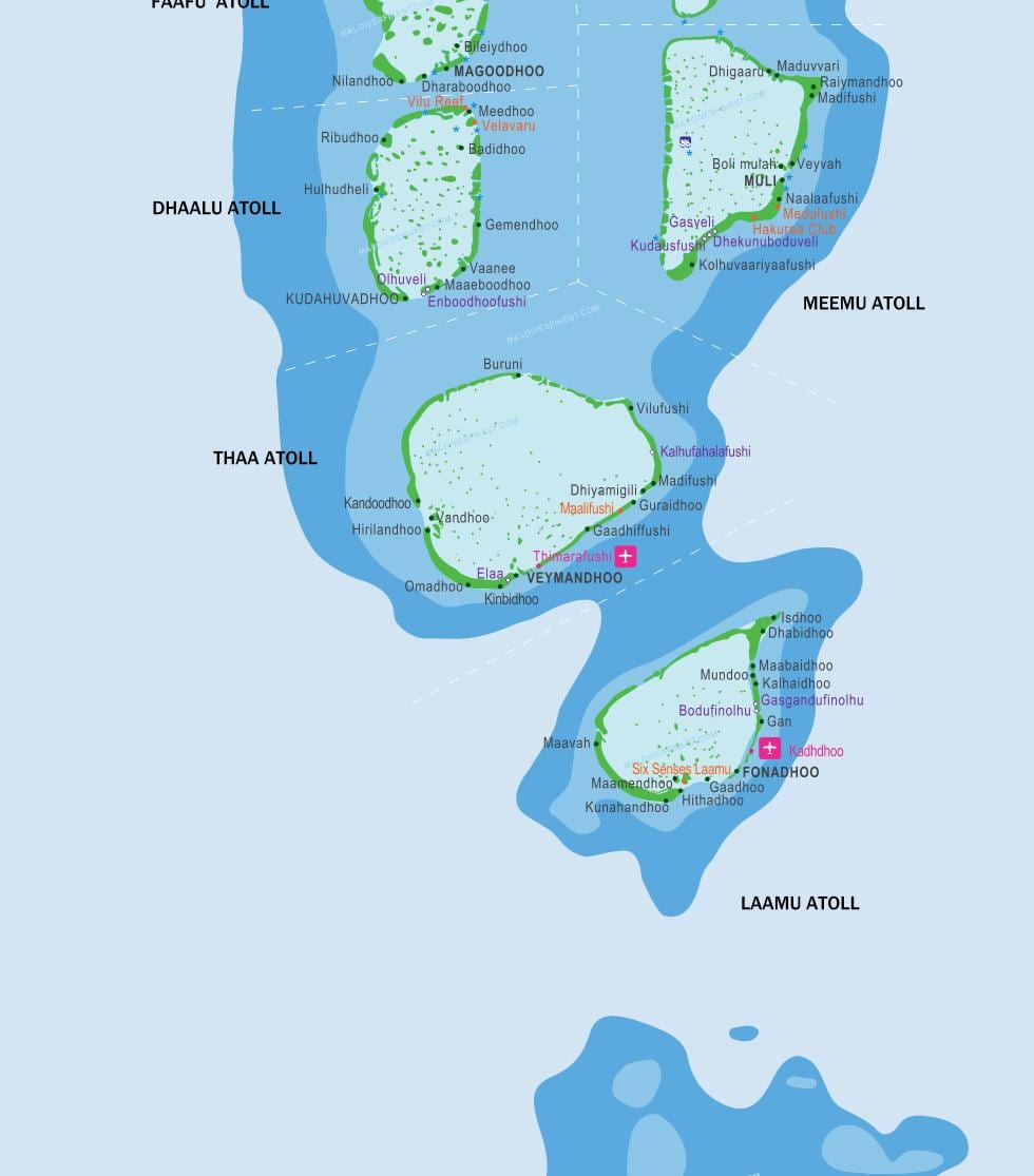 kat jeyografik nan kandooma maldiv