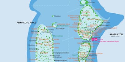 Kat jeyografik nan w maldiv